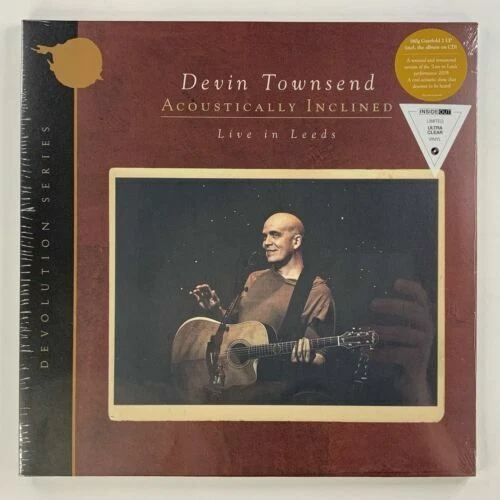 Devin Townsend Acoustically Inclined Live In Leeds 2 LP Ultra Clear Vinyl  - Image 1 of 1
