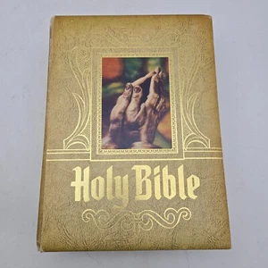 Holy Bible Catholic Deluxe Parish Edition The New American Bible 1977-1978 Vtg - Picture 1 of 20