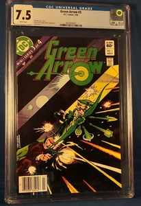 Green Arrow #3 CGC 7,5 julio 1983 edición quiosco - Imagen 1 de 2