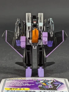 Transformers WST Skywarp complete Takara CHASE Worlds Smallest G1 2003 WAVE 1 - Picture 1 of 5