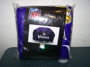 NFL VIKINGS HEAVY DUTY VINYL GRILL COVER NEW 68" X 35" X 21" - Picture 1 of 4