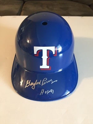 Gaylord Perry Signed Rangers F/S Replica Batting Helmet W/ HOF91-JSA Witnessed - Image 1 of 4