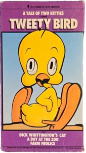 Vintage 1988 Kids Klassics Home Video Tweety Bird A Tale of Two Kittens VHS Tape - Picture 1 of 4
