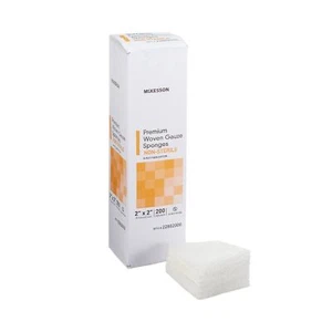 McKesson 8-Ply Gauze Sponge NonSterile 2 x 2" 1 Pack(s) 200 per Pack - Picture 1 of 4