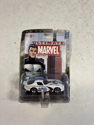 VTG 2002 Maisto SERIES 1 Ultimate MARVEL Die-Cast  #2 Punisher Dodge Viper GTS - Image 1 of 4