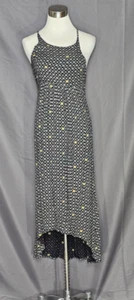 Roxy - Geometric Print Multicolor Hi-Low Sundress with Racer Back - Size XS - Picture 1 of 2