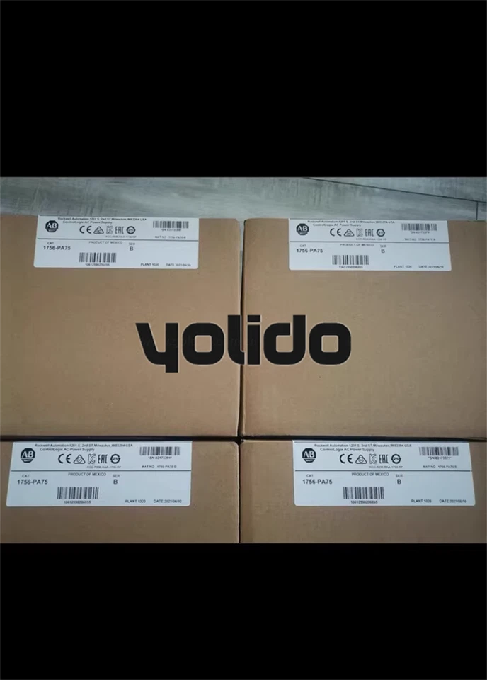 New Factory Sealed Allen-Bradley 1756-PA75 ControlLogix AC Power Supply CA STOCK - Image 1 of 3