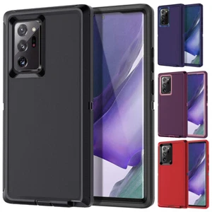 For Samsung Galaxy Note20 Ultra/Note20 Case Heavy Duty Shockproof Rugged Cover - Picture 1 of 21
