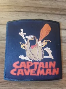 CAPATAIN CAVE MAN 70S 80S CARTOON TV SHOW SEW / IRON ON PATCH - Picture 1 of 2