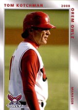 2008 Orem Owlz Grandstand #15 Tom Kotchman Manager Baseball Card