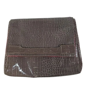 Vince Camuto Clutch grau Druckknopf Handtasche Tier Reptil Haut Print Handtasche 8833313 - Bild 1 von 10