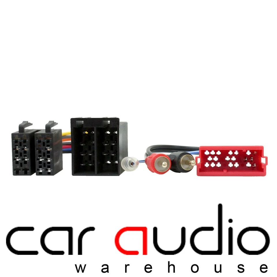 Audi A3 A4 A6 TT Rear Speaker Amplified Bypass Car Stereo Wiring Harness Lead - Image 1 of 1