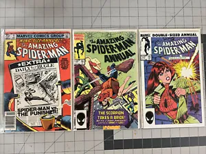 The Amazing Spider-Man King Sized Annual Lot (3) #15, 18, 19 1984  HIGH GRADE - Picture 1 of 4