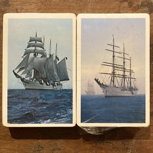 De Colección Dos Nuevas Mazo de Cartas Selladas Barco Puente Náutico Publicación Occidental - Imagen 1 de 2