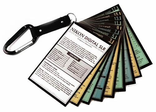 CHEAT SHEETS Quick Cards for NIKON DSLR D3500 D3400 D3300 D3200 D3100 D3000 D610 - Image 1 of 1