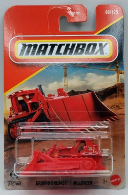 Bulldozer Ground Pounder 2026 Matchbox Cars #09 Foto 1 de 2