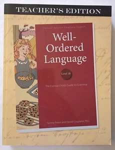 Well-Ordered Language 1B Teacher's Edition Homeschool Classical Academic Press  - Imagen 1 de 2