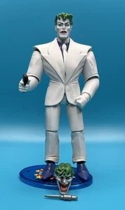 DC Multiverse Joker White Suit Figur Batman The Dark Knight Returns komplett - Bild 1 von 8