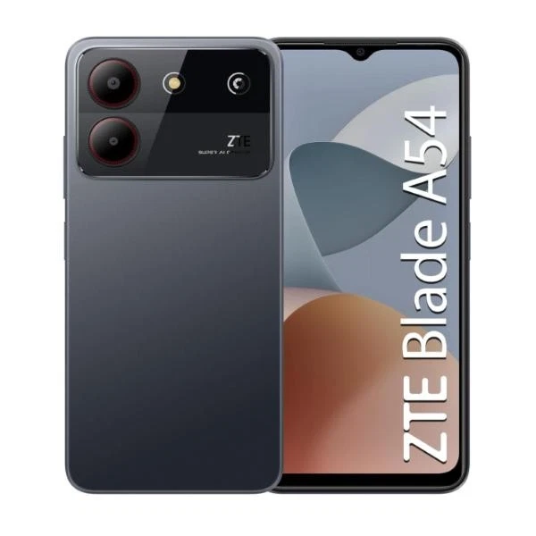 ZTE BLADE A54 128GB ANDROID DUAL SIM 4GB RAM 4G DISPLAY 6.6" GREY - Immagine 1 di 1