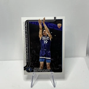 2025-26 Topps Basketball Joan Beringer RC Rookie Base Timberwolves Foward - Bild 1 von 10