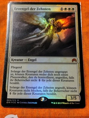 FOIL Archangel of Tithes - GERMAN - Magic Origins ORI NM MTG Magic the Gathering - Image 1 of 3