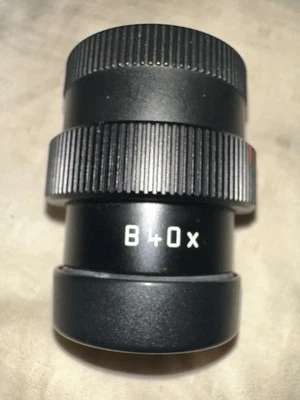 Ocular Leica B 40x para mira telescópica com estojo - Imagem 1 de 4