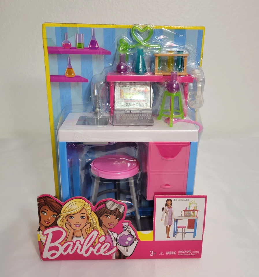 Barbie Science Lab Career Playset and Accessories Mattel FJB28