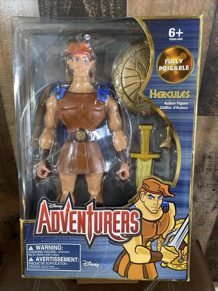 Figura Disney Adventures Hercules Store Exclusiva Sellada RARA 11,5 Pulgadas 1999 De Colección Foto 1 de 4