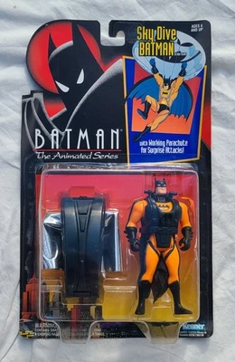 Figura de acción Batman The Animated Series Sky Dive Batman Kenner 1992 nueva Foto 1 de 4