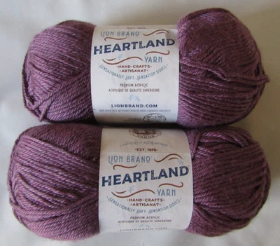 Lion Brand Heartland 100% Acrylic Yarn - Bryce Canyon - 251 Yards - 5oz - 2 Pack - Image 1 of 4