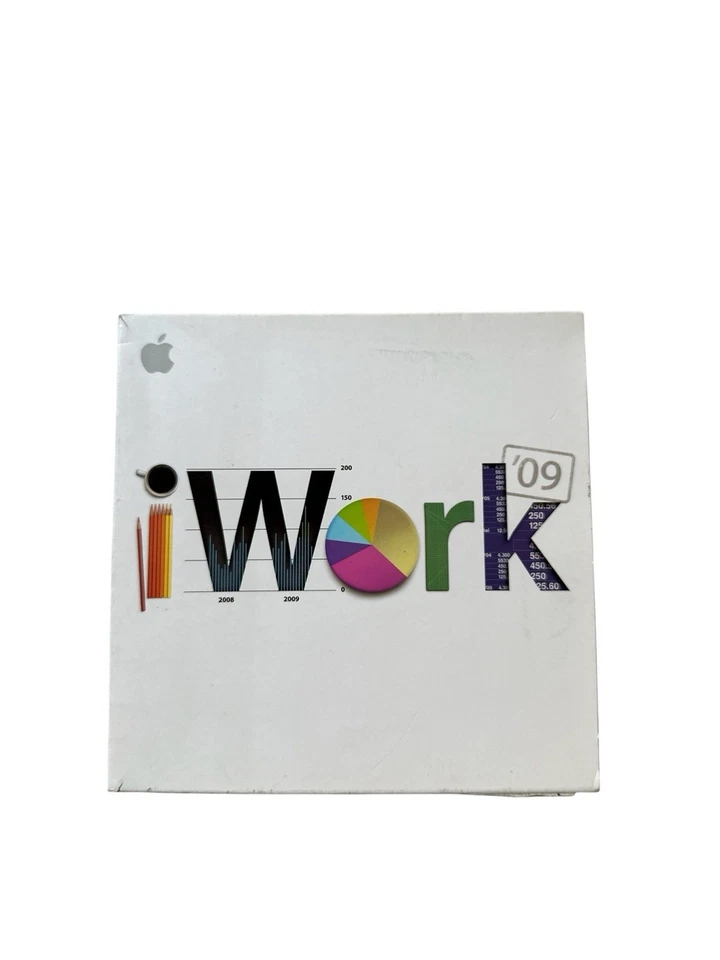 Apple | iWork '09 Vollversion | Pages, Numbers, Keynote | Gebraucht - Bild 1 von 2