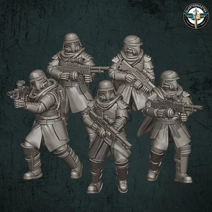 Trench Devils Grenadiere (10 Modelle) | Imperiale Armee | Grimdark Future - Picture 1 of 8