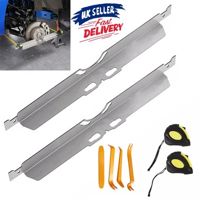 Wheel Alignment Tool Toe Plates Accurate Measurements with 2 Tape Measures - Image 1 of 4