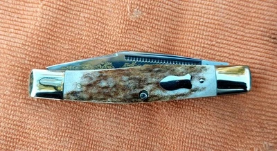 Fightn Rooster Bronc Rider Stockman 1993 1 de 500 asas de ciervo personalizadas - sin usar  Foto 1 de 4