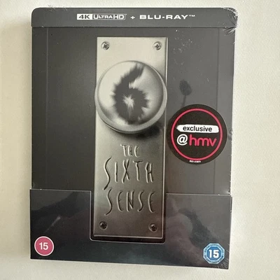 The Sixth Sense 4K Ultra HD + Blu Ray : Exclusive HMV Steelbook Edition - NEW! - Image 1 of 2