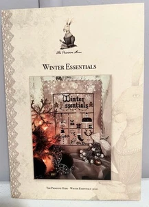 New The Primitive Hare WINTER ESSENTIALS Cross Stitch Pattern Chart - Picture 1 of 3