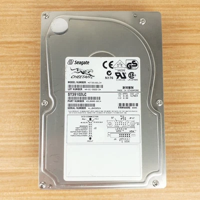 Seagate Cheetah SCSI Hard Drive ST39102LC 9.1GB 80-Pin 9J8006-001 UNTESTED - Image 1 of 4