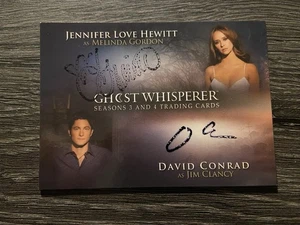 GHOST WHISPERER 3 & 4 Breygent SDCC AUTOGRAMMKARTE JENNIFER LOVE HEWITT & CONRAD - Bild 1 von 2