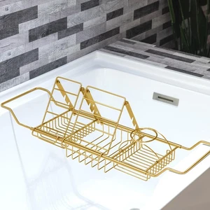 WOODBRIDGE Vasca da Bagno Estensibile in Acciaio Inox Fini... - Foto 1 di 7