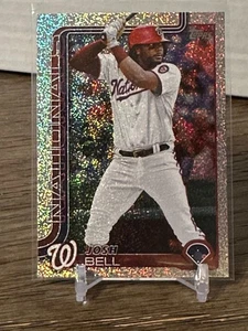 2025 Topps Series 2 Josh Bell Washington Nationals Sandglitter Foil #366 - Picture 1 of 2