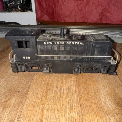 Marx O Scale NYC New York Central Black 588 Diesel Switcher Locomotive - Image 1 of 4