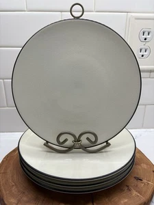 (4) Crate & Barrel Kathleen Wills Kita Dinnerware Salad Plates 8.5 inches Japan - Picture 1 of 10