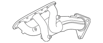 Genuine Nissan 2014-2020 Nissan 370Z - Exhaust Manifold 140D2-1PM0C - Image 1 of 2