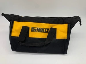 Bolsa de herramientas con mango de lona con cremallera DEWALT negra y amarilla - Imagen 1 de 5