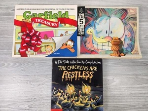 Lot of 2 Softcover Books Garfield Treasury & The 5th Garfield Treasury + Farside - Picture 1 of 7