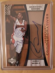 Gilbert Arenas 2002 Upper Deck Hardcourt Commemoratives Auto - Picture 1 of 4