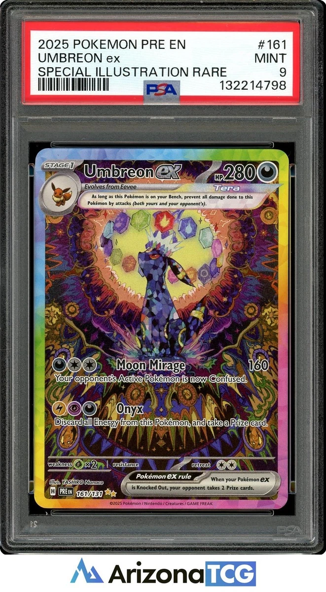 Umbreon Pokémon TCG Rare Individual Collectible Card Game Cards