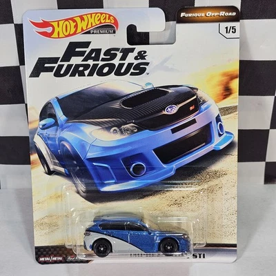 Hot Wheels Premium Fast and Furious Subaru Impreza WRX STI Furious Off-Road 2019 Foto 1 de 4