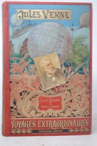 Jules Verne Hetzel Bombarnac Le Chateau des Carpathes (Portrait collé) - Foto 1 di 16
