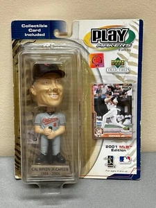 Play Makers 2001 Cal Ripken Jr Baltimore Orioles Upper Deck Bobble Head - NEW! - Picture 1 of 3